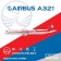 Sichuan Airlines A321 With Sharklets B-9967 Scale 1:400