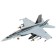 Licensed US Navy 'Top Gun' F/A-18E Super Hornet 165536 NAS Fallon 2020 Hobby Master HA5129 Scale 1:72