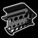 Battery Tray! Carf Rebel Max and Rebel Pro (..and other large RC Model Plane and Jets)  Removable with magnet lock, Large RC Model, battery tray, railing system mounting 