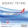 Turkish Airlines B737-900 200 Aircraft Reg# TC-JYI Phoenix 11169 Scale 1:400